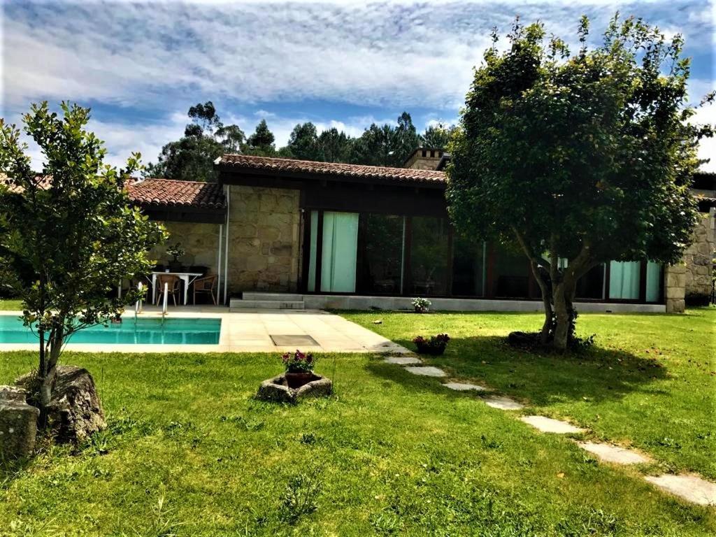 Villa casa da pedra Tomiño Exterior foto